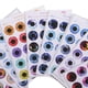 thumbnail image 2 of de Chips de Ojos de 18 Hojas () Adecuado para La Fabricación de Bricolaje de 1/6, 2 of 9