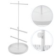thumbnail image 2 of Necklace Display Rack Telescopic Bracelet Ring Organizer Earring Storage Tray Multi-use Key Chain Rack, 2 of 8