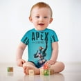 thumbnail image 2 of Apex Legends Lifeline Baby Romper Short Sleeve Bodysuits Soft Rompers Summer Clothes One-Piece Jumpsuits Outfits 0-3M, 2 of 7