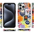 thumbnail image 5 of Cute European Summer Collage Case for iPhone 15 Pro 6.1'', Lovely Fruit Lemon Pattern Print Design Funda Aesthetic Slim Fit Soft TPU Silicone Shockproof Protective Cover for Women Girl Boy Men, 5 of 5