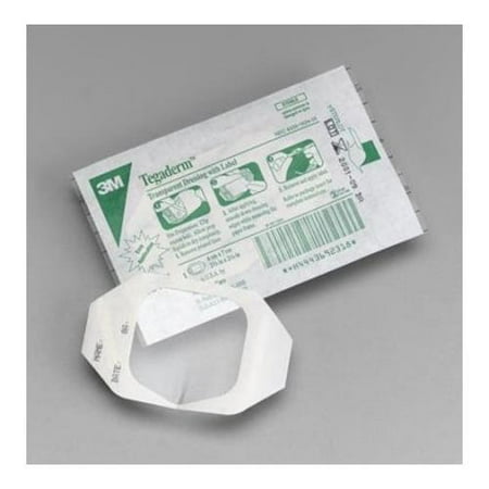 Suresite Transparent Film Dressing - 3M 1624W Tegaderm Transparent Film Dressing 2 3/8 in. x 2¾ in. (Each)