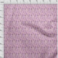 thumbnail image 4 of oneOone Velvet Mauve Fabric Leaves Fabric For Sewing Printed Craft Fabric By The Yard 58 Inch Wide, 4 of 5