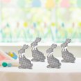 thumbnail image 5 of RKSTN Fabric Rabbit O Rnament 4Pcs Easter Bunny Cloth Easter Decorations Bunny Hanging Ornament Hanging Ornaments Bunny Decor Colors Style for Home Decoration, 5 of 5