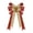 Red/gold-2#, variant on 6 Pack Large Glitter Wreath Bows for Christmas Outdoor Decorations, Organza Twist Tie Ribbons for Crafts, Xmas Gifts Present Wrapping, 16*10 in