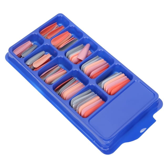 Puntas para uñas, 100 piezas de arte de uñas acrílico, puntas de arte de uñas acrílico, uñas postizas, funcionalidad inteligente