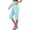 *Light Blue, variant on ClodeEU Women's Solid Color Drawstring Elastic Waist Faux Linen Capri Pants,Casual Cropped Trousers Army Green,Womens Plus XL