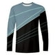 thumbnail image 4 of Men's T Shirt O-Neck Clothing Apparel Outdoor Long Sleeve Print Fashion Designer VintageM, 4 of 4