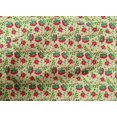 thumbnail image 4 of oneOone Cotton Poplin Fabric Leaves & Floral Block Printed Fabric 1 Yard 56 Inch Wide, 4 of 4