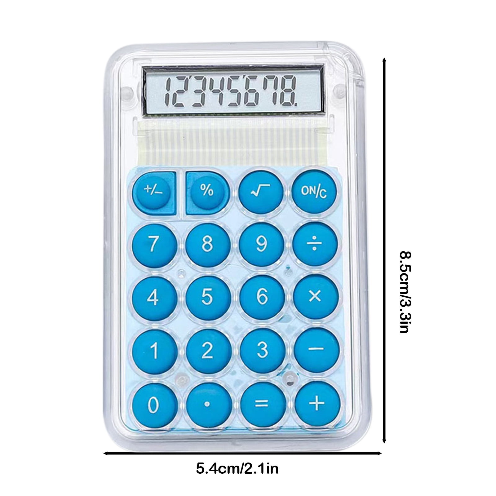 Basic 4 Function Calculator for Students and Office: Small, Portable, and Easy-to-use - Suitable for School and Office Essentials