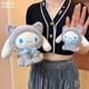 thumbnail image 2 of Sanrio-llaveros de felpa Cinnamoroll para niños, muñeco de Hello KittyPlush, colgante de bolsa Kuromi, accesorios de dibujos animados, regalo de cumpleaños, 10/20cm, 2 of 4