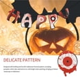 thumbnail image 2 of Cartel De Halloween Emocionante Calabaza Horrible Bruja Gnomo Calavera Murciélago Decoración Colgante Festiva Streamer Para Fiesta En Casa De Halloween Scienceny HA026980-04, 2 of 7
