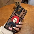 thumbnail image 3 of Funda mate para VIVO X90 X80 X70 5G X60 X50 X30 IQOO NEO 3 5 7 PRO PLUS X27 X23 X20 Funda Capa Los vengadores de Marvel Anime dibujos animados, 3 of 5