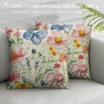 thumbnail image 3 of Qinduosi Spring Outdoor Throw Pillow Covers Set of Farmhouse Decorative Cushion Covers Home Decor for Sofa Bedroom, 3 of 5