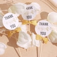 thumbnail image 2 of Efavormart 50 Pcs | 1.5" Gold Grosgrain Pre Tied Ribbon Bows, Gift Basket Party Favor Bags Decor - Polyester, 2 of 10