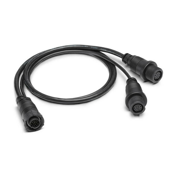 Humminbird 720112-1 14 M SILR Y Side Imaging and 2D Splitter Cable