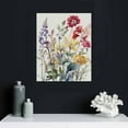 thumbnail image 4 of Nawypu Colorful Wildflower Art,Watercolor Minimalist Wildflowers Art Print,Modern Botanical Plant Leaves Canvas Wall art ,Watercolor Blooming Floral Flower Artwork for Garden Farmhouse Decor, 4 of 4