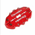 thumbnail image 1 of 4 Pcs Red 3d Style Brake Caliper Covers Universal Car Disc Front & Rear Kits, 1 of 1