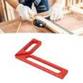 thumbnail image 1 of L Shape Carpenter Aluminum Alloy 90 Degree Square Right Angle Ruler for Woodworking, 1 of 8