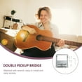 thumbnail image 3 of MUSEYA Silver Double Pickup Bridge Guitar Replacement for Tl Electric Guitar, 3 of 6