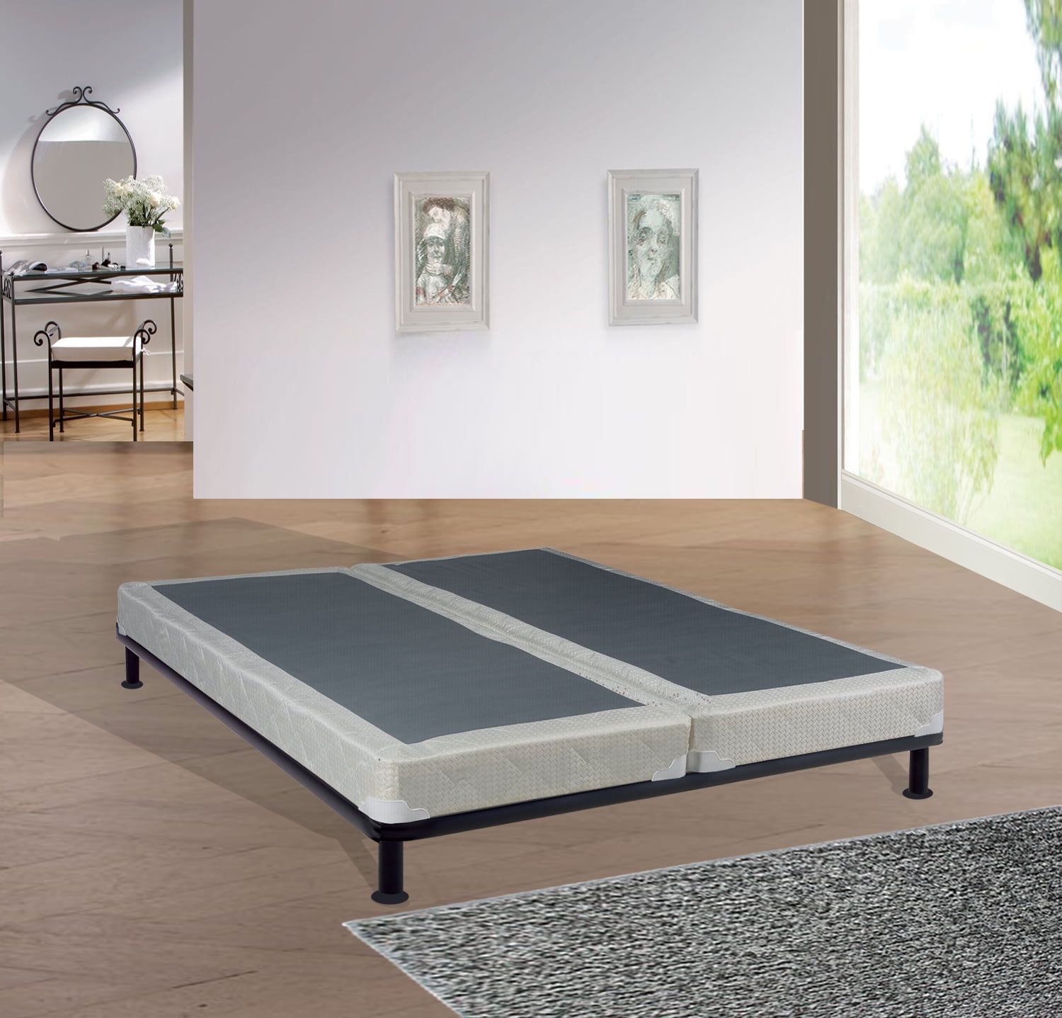 Continental Sleep Mattress Fully Assembled 5 Inch Split Box Spring Continental Sleep Mattress Fully Assembled 5 Inch Split Box Spring Queen Com