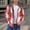 Red, variant on Mens Plaid Flannel Hooded Shacket, Long Sleeve Casual Zip up Oversized Hoodie Jacket, Loose Fit Everyday Streetwear Outerwear Green