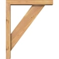 thumbnail image 3 of Ekena Millwork 3 1/2"W x 16"D x 20"H Traditional Block Smooth Bracket w/ Offset Brace, Western Red Cedar, 3 of 25