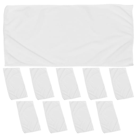 FENGGUIQU 10Ud Paños De Microfibra Para Absorbentes Reutilizables Toallas Suaves