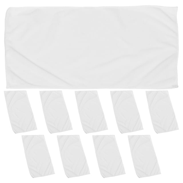 FENGGUIQU 10Ud Paños De Microfibra Para Absorbentes Reutilizables Toallas Suaves