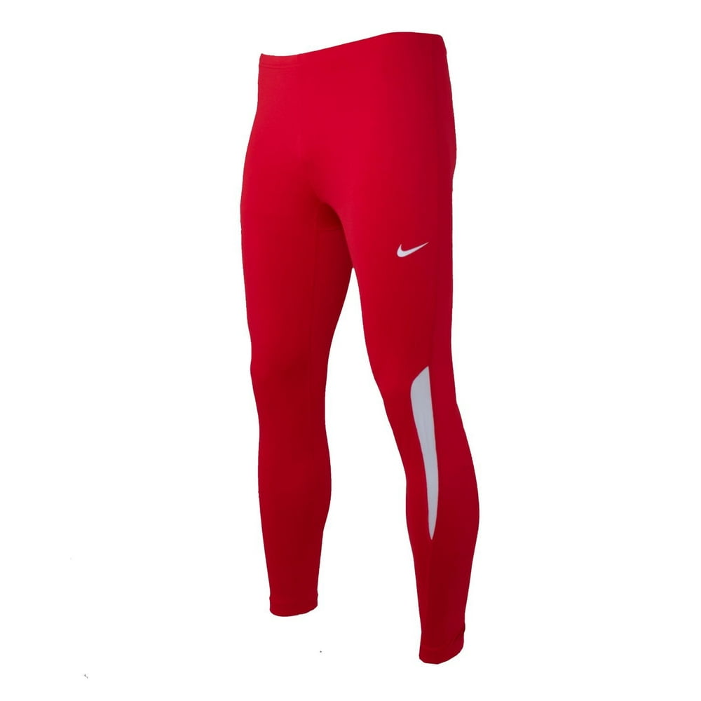 red compression pants nike