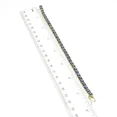 thumbnail image 3 of 12CT Princess Cut Lab Created Sapphire Tennis Bracelet 14K Yellow Gold Plated Sterling silver, 3 of 5