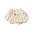 thumbnail image 2 of Girls Summer Shorts for Toddlers and Kids Elastic Waist Comfortable Outdoor Play Shorts for Baby Girls 12 Months to 5 Years Cotton, 2 of 4
