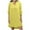 Yellow, variant on Soft Womens Tops Women's Solid Long Sleeve 3/4 Sleeve Shirt Dress Casual Maxi Button Down Blouse Top Fashion Blouses Top