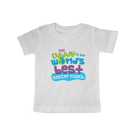 

Inktastic Soccer Coach Dad for Kids Gift Baby Boy or Baby Girl T-Shirt