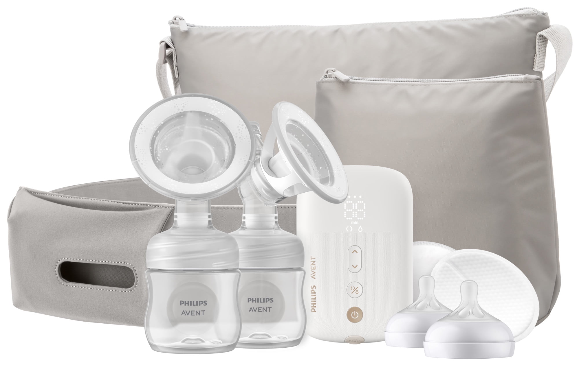 Philips Avent Double Electric Premium Breast Pump, with Natural Motion Technology, SCF394/62