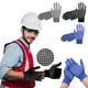 thumbnail image 1 of Guantes de trabajo con puntos de nylon | Agarre antideslizante | Protección respirable para labores | Uso en jardinería, embalaje, escalada en roca | Alta elasticidad y comodidad | 2 pares, 1 of 6