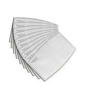 Pack of 10 Activated Replaceable Carbon Filter Paper Adult,Pur Filter