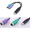 thumbnail image 4 of Adaptador convertidor de PS/2 a USB para teclado y ratón de PS2, 4 of 4