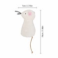 thumbnail image 2 of Soft Plush Catnip Toy for Cats Cartoon Animal Mouse Shaped Stuffed Pet Durable Fabric Fun Design, 2 of 4