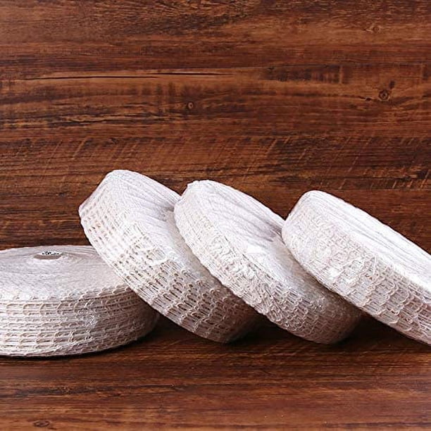 HSHDLDF 5m Meat Netting Roll,Size 18,Elastic Smoked Meat Poultry