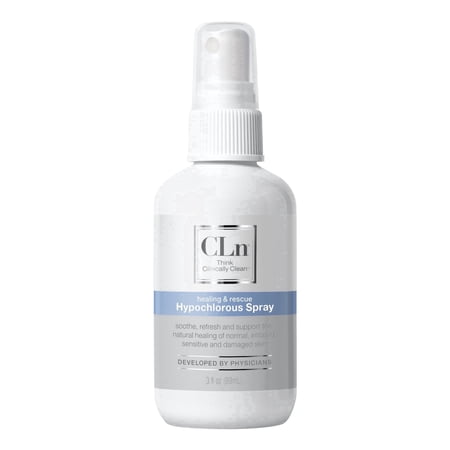 CLn® Hypochlorous Spray - Daily Cleansing Spray to Manage Minor Skin Cuts and Lacerations Without Alcohol, Antibiotics, Steroids or Fragrance, 3 fl. oz.