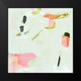 thumbnail image 2 of Borges, Victoria 12x12 Black Modern Framed Museum Art Print Titled - Olive Scatter I, 2 of 5