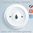 thumbnail image 2 of Zigbee Water Immersion Sensor Smart Life Leakage Sensor Water Linkage Alarm App Remote Monitoring Water Leak Detector, 2 of 6