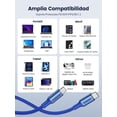 thumbnail image 4 of Cable USB Tipo C UGREEN Azul 100W 20V 5A Carga Rápida para Dispositivos Compatibles, 4 of 9