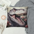 thumbnail image 2 of COMIO Tyrannosaurus Rex Roar Bedding Set Quilt Cover 3D Printedcartoon Style Comforter Covers Duvet Cover Microfiber for Childrens And Adults with Pillowcases with Zipper Closure Full, 2 of 5