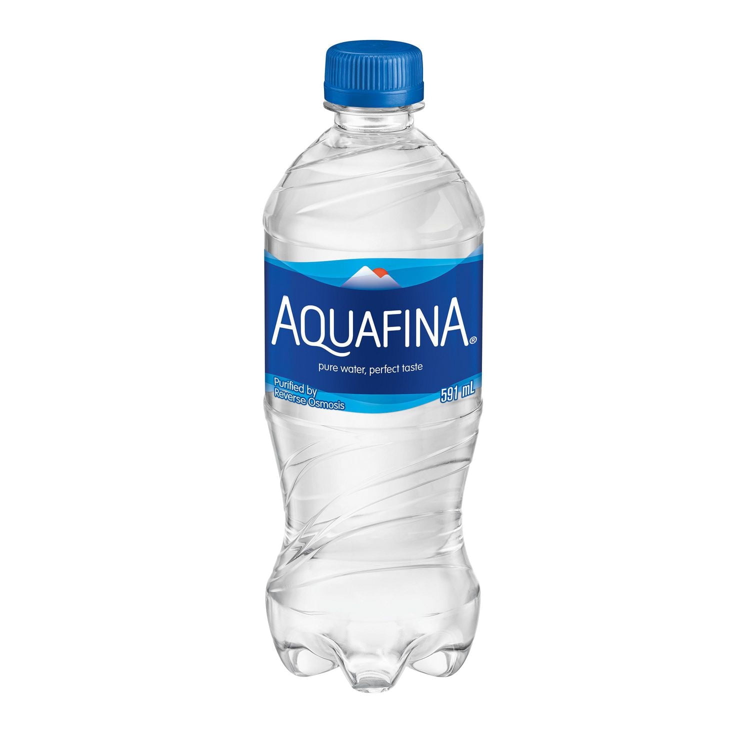 Aquafina Purified Water 591mL, Bottle, 591 mL