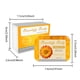 thumbnail image 3 of Fiudx Jabón de Cáscara de Naranja, Barra Limpiadora Reafirmante, Gel de Ducha Hidratante, Fórmula Suave y No Irritante, Ideal para El Baño Diario, para Todo Tipo de Piel, Refrescante Aroma a Mandarin, 3 of 6