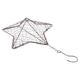 thumbnail image 3 of Titular de Planta Accesorios Decoratico Patio Jardín Césped Herramineta Hogar de 27cm Forma Estrella Tamaño de estrella CUTICAT Jardinera suculenta de metal, 3 of 8