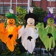 thumbnail image 2 of Adorno de fantasma colgante de Halloween, colgante de fantasma lindo, accesorios de casa embrujada para barra de casa escolar, 3 uds. brillar Juguete, 2 of 3