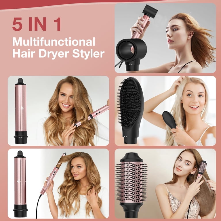 Brightup Air Styler, 5 in 1 High-Velocity Hair Dryer Brush  display picture 1