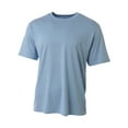 thumbnail image 2 of A4 NB3381 Youth Topflight Heather Tee Lt Blue L, 2 of 3